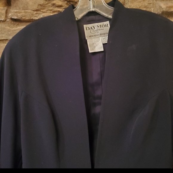 STUNNING DAY MOR BLACK DRESS JACKEY SZ 8 - Picture 3 of 7